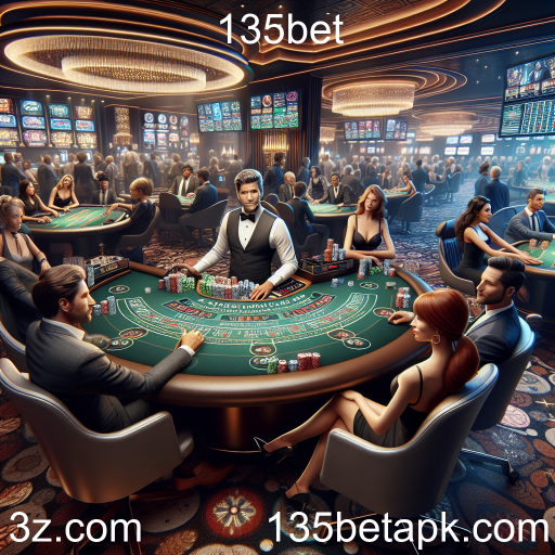 Experiência Imersiva no Cassino Ao Vivo do 135bet